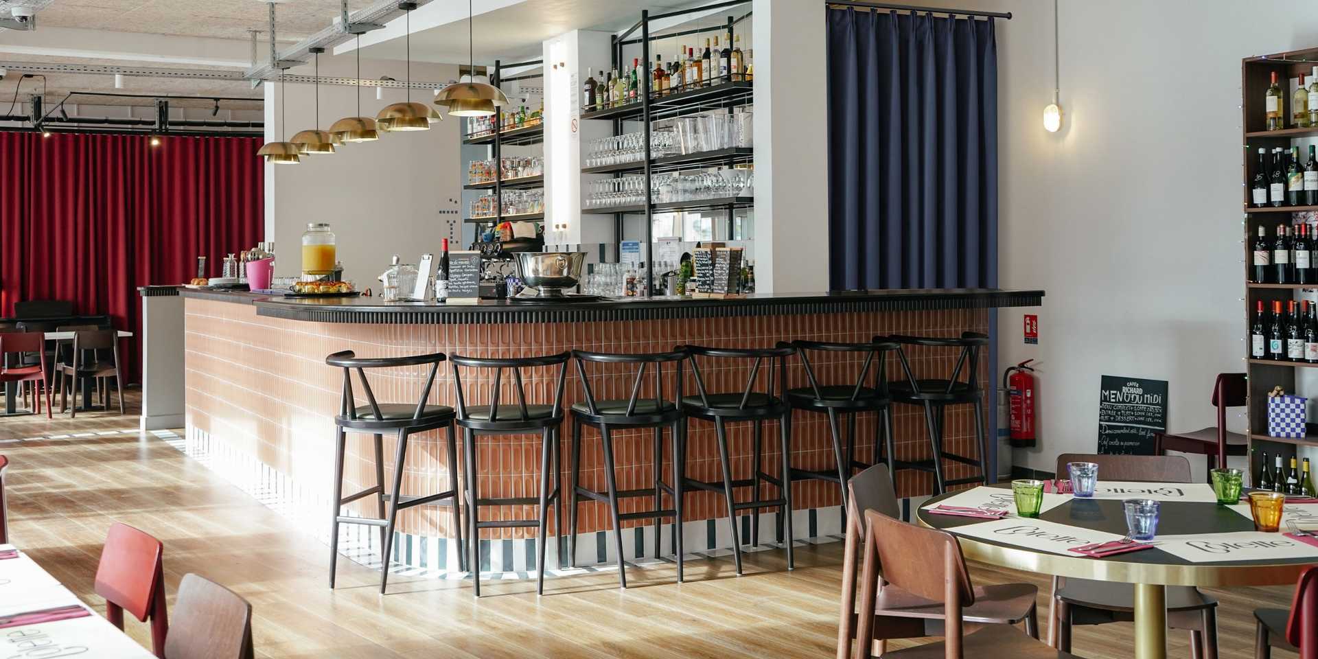 Aménagement intérieur d'un restaurant par un architecte d'intérieur à Toulouse