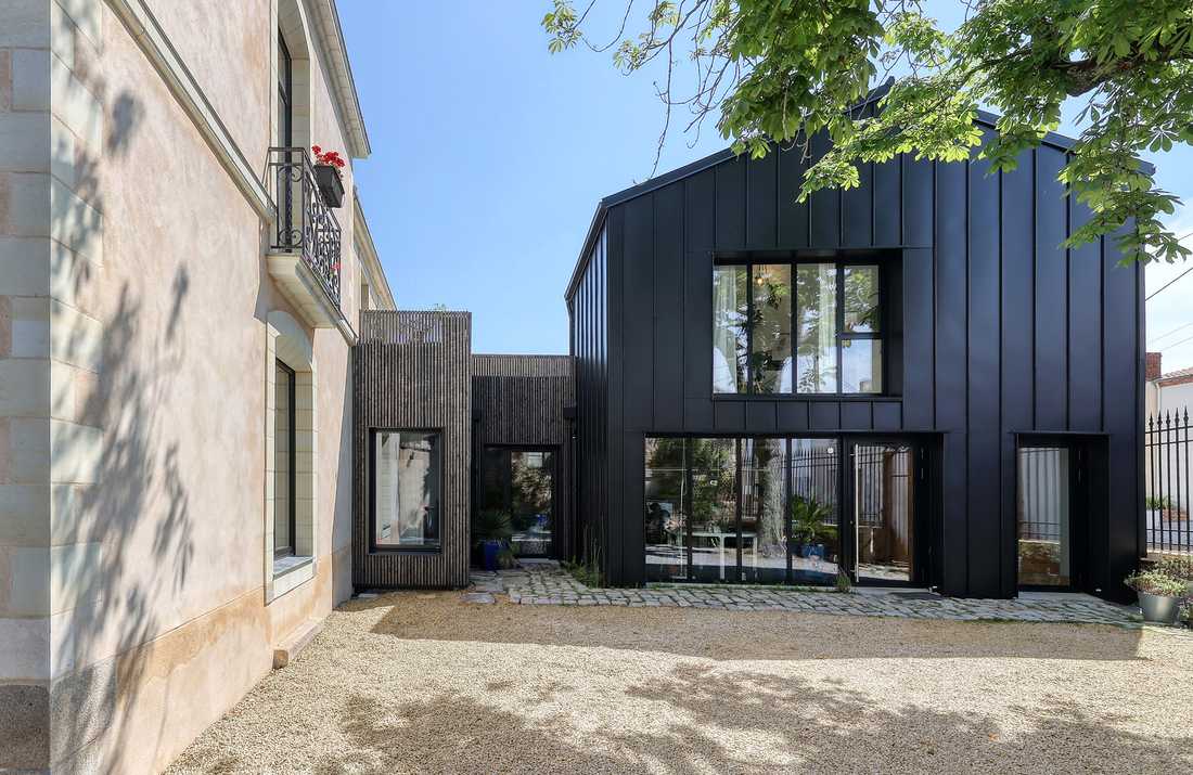 Extension d'une maison ancienne du 19e siècle par un architecte d'intérieur à Toulouse