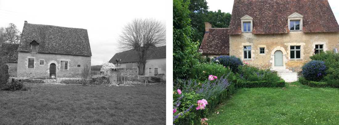 Création d'un jardin de villégiature dans une maison du 16e siècle de la Haute-Garonne