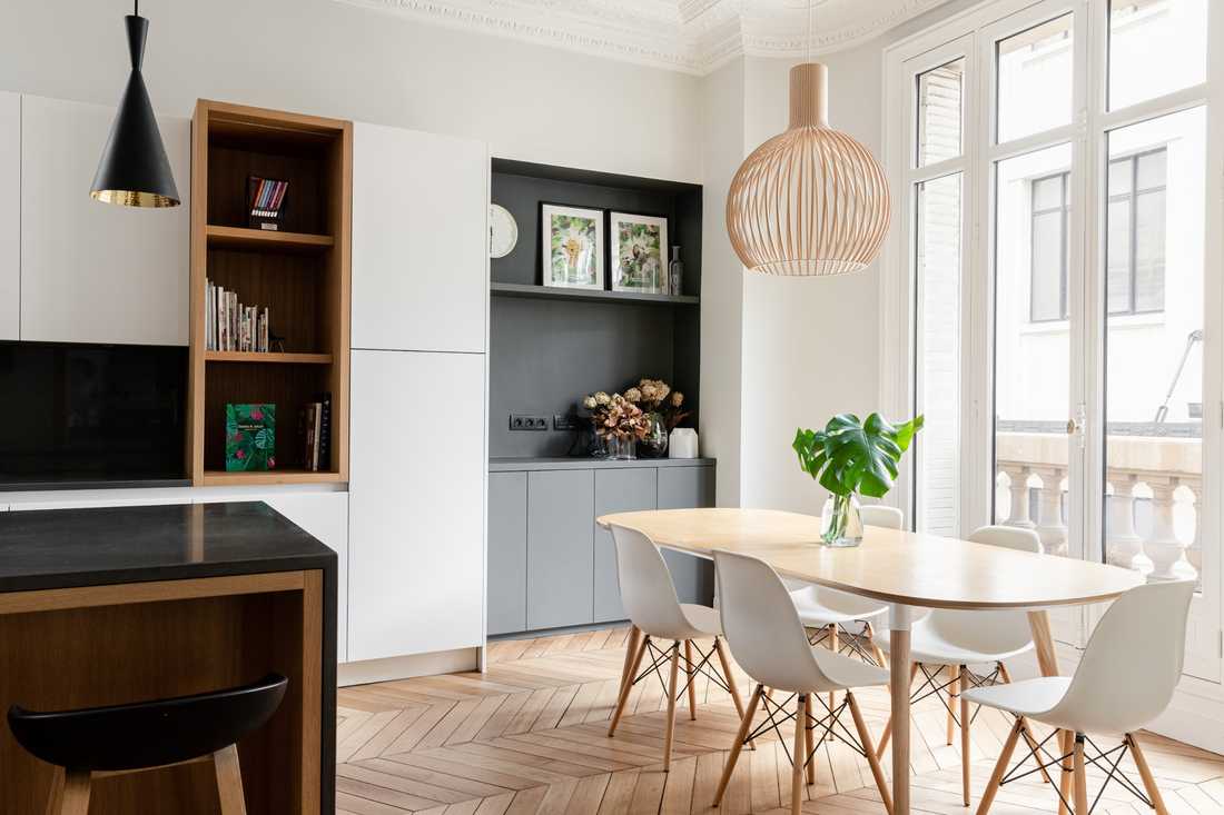 Aménagement d'une appartement acheté sur plan par un architecte d'intérieur à Toulouse