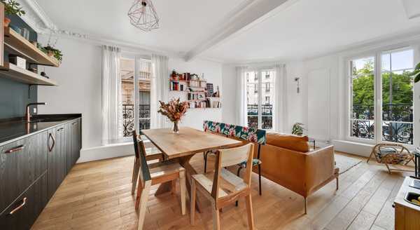 Relooking d'intérieur d'un appartement haussmannien à Toulouse par un décorateur